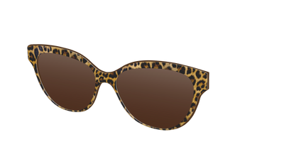 The Polarized Cheetah Spots Sun Top - Angle Top Thumbnail - Pair Eyewear