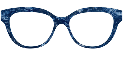 The Deep Slate Pearl Marble - Front Top Thumbnail - Pair Eyewear