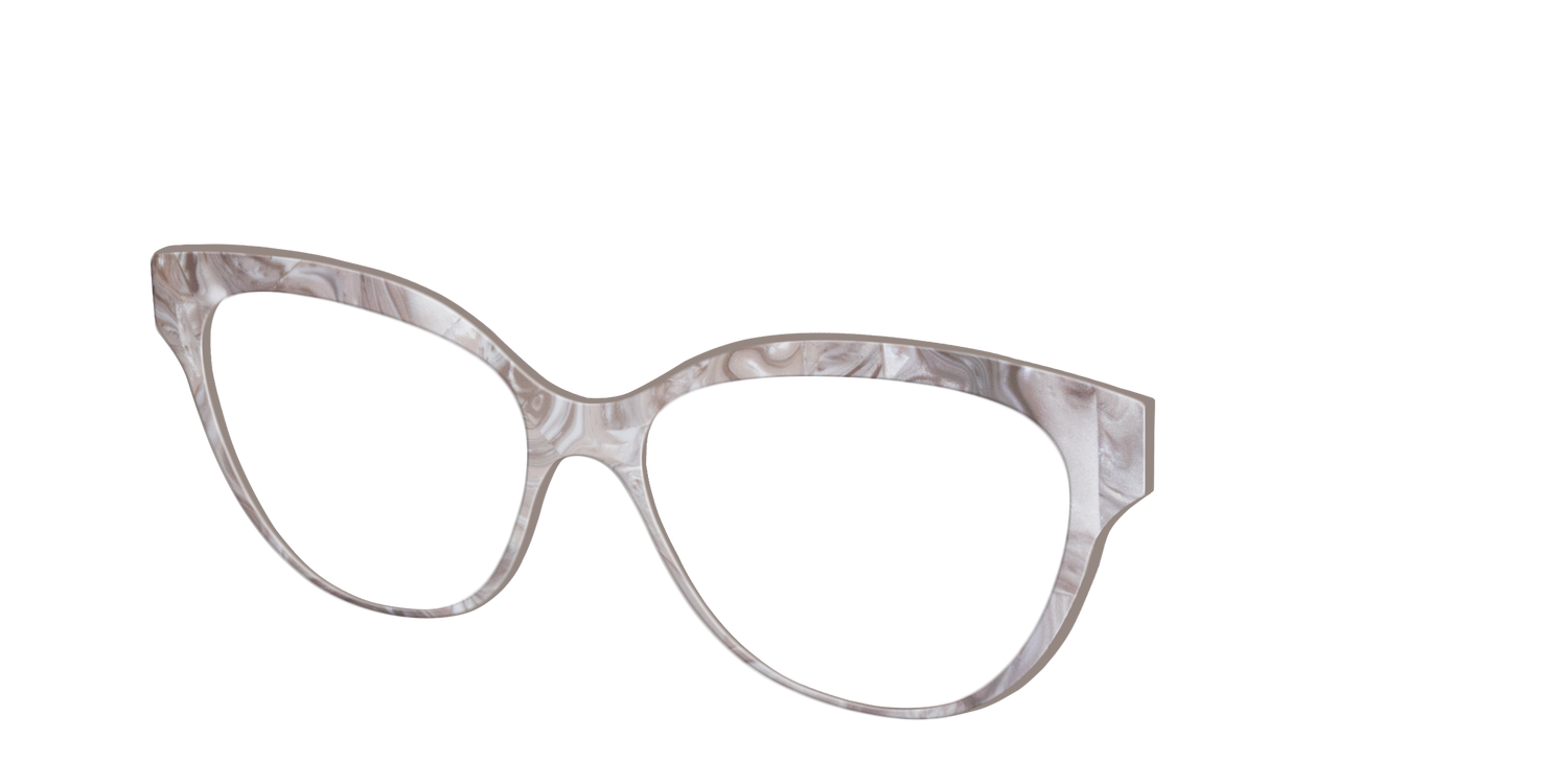 The Gray Marble - Angle Top Image - Pair Eyewear