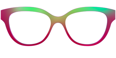 The Guava Ombre - Front Top Thumbnail - Pair Eyewear