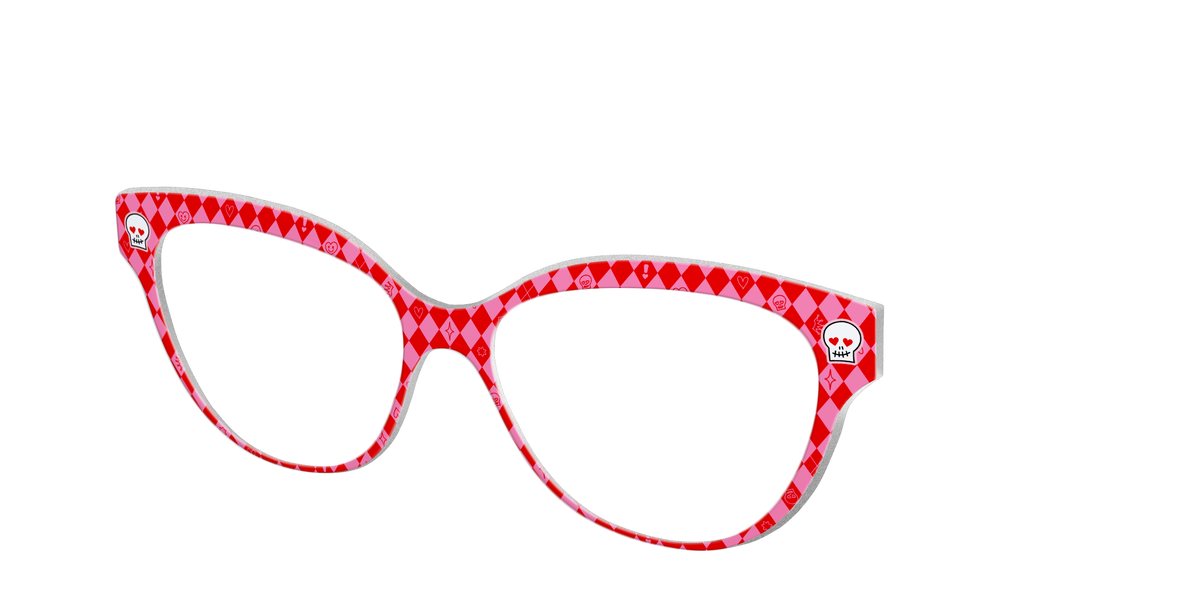 The Harley Quinn Suit - Angle Top Image - Pair Eyewear