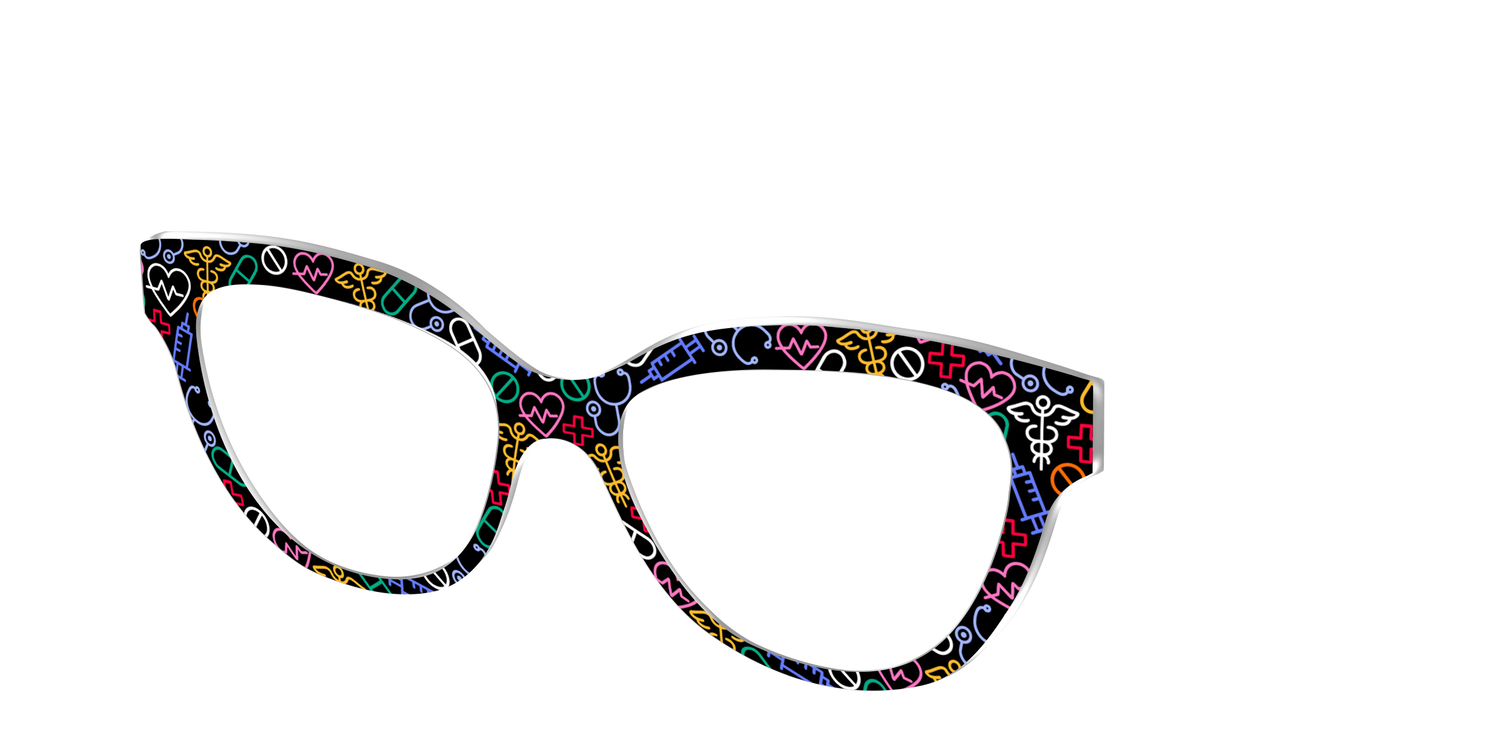 The Healing Arts - Angle Top Image - Pair Eyewear
