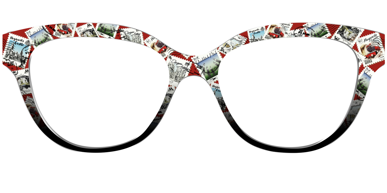 The Hogwarts™ Stamps - Front Top Image - Pair Eyewear