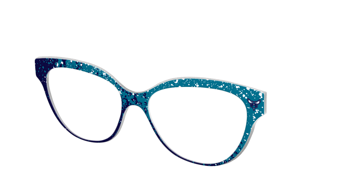 The Hornets Splatter - Angle Top Image - Pair Eyewear