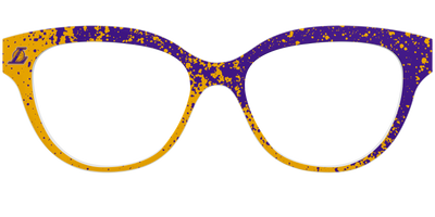Lakers Splatter - Front Top Thumbnail - Pair Eyewear