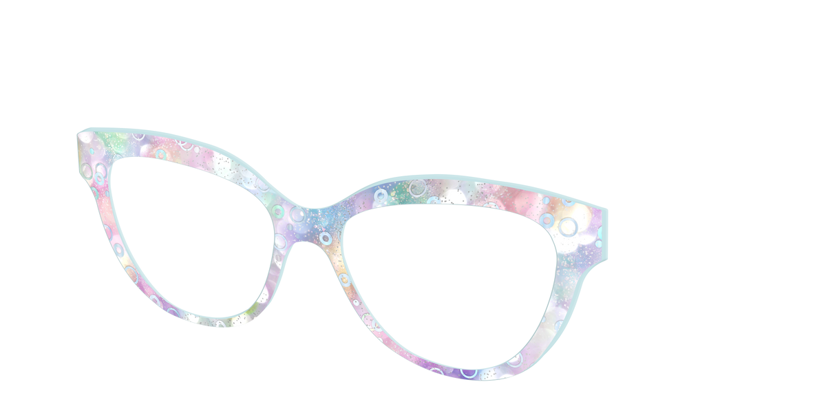 The Mermaid Bokeh with Bubble Glitter - Angle Top Image - Pair Eyewear