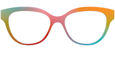 The Mirage Gradient - Front Top Thumbnail - Pair Eyewear