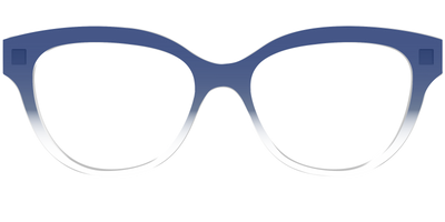 The Navy Gradient Crystal - Front Top Thumbnail - Pair Eyewear