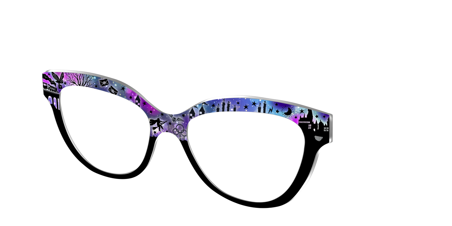 The Nighttime at Hogwarts™ - Angle Top Image - Pair Eyewear