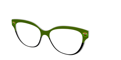 The Oscar the Grouch - Angle Top Thumbnail - Pair Eyewear