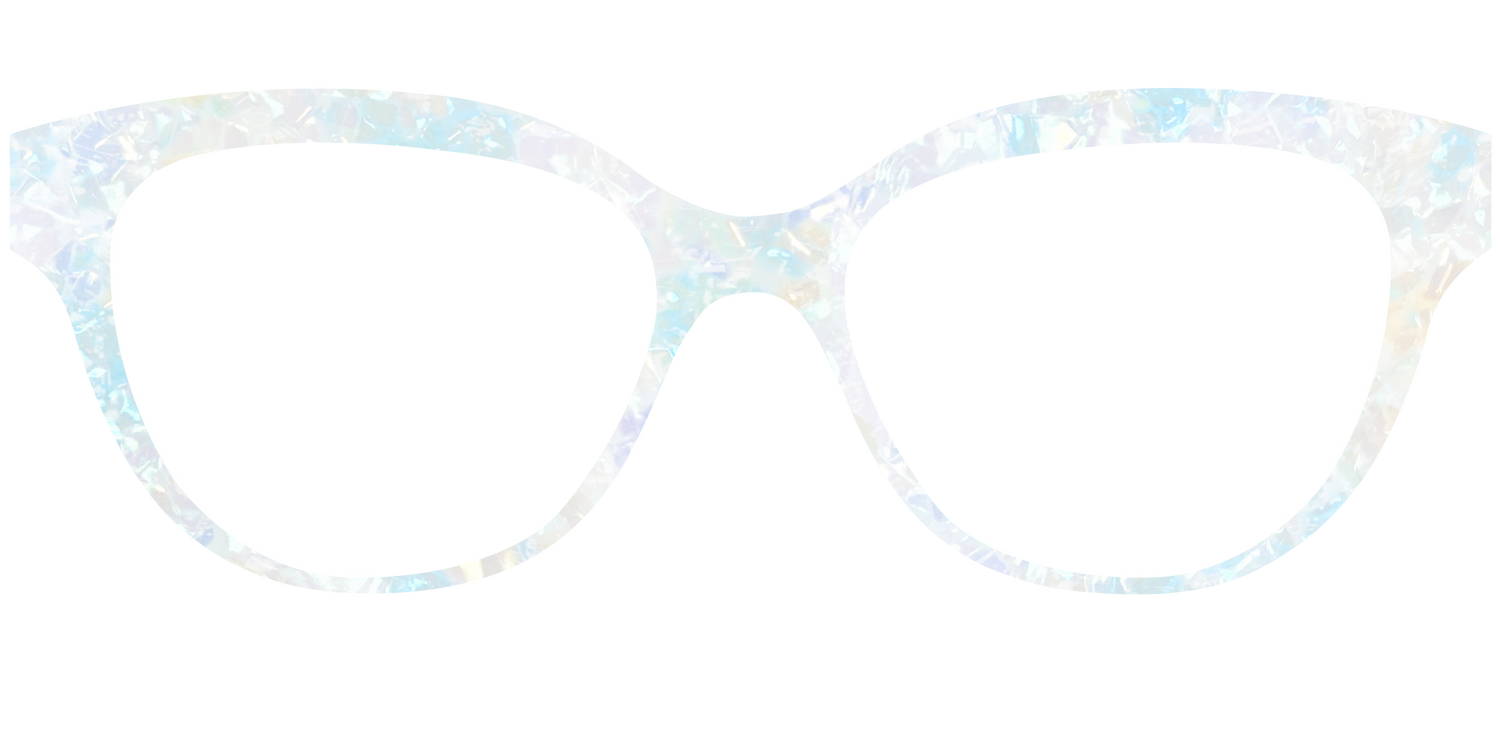The Pearlescent Opal - Front Top Image - Pair Eyewear