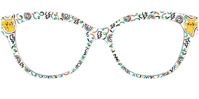 Pikachu Doodle - Front Top Thumbnail - Pair Eyewear
