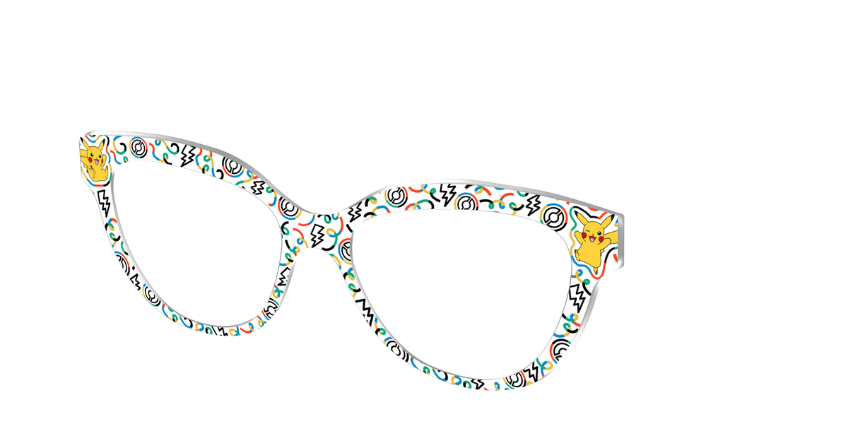 Pikachu Doodle - Angle Top Image - Pair Eyewear