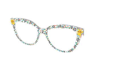 Pikachu Doodle - Angle Top Thumbnail - Pair Eyewear