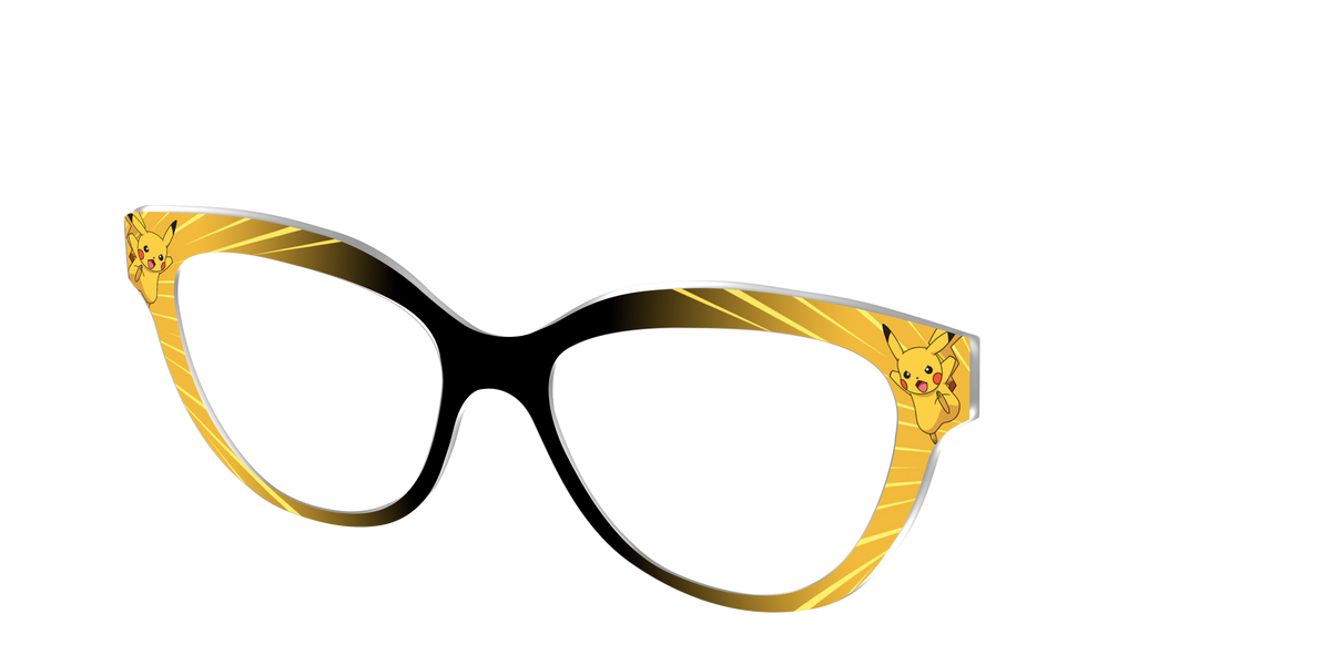Pikachu Power - Angle Top Image - Pair Eyewear