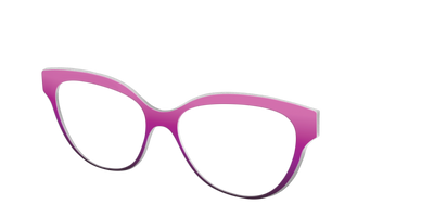 The Pink to Plum Gradient - Angle Top Thumbnail - Pair Eyewear