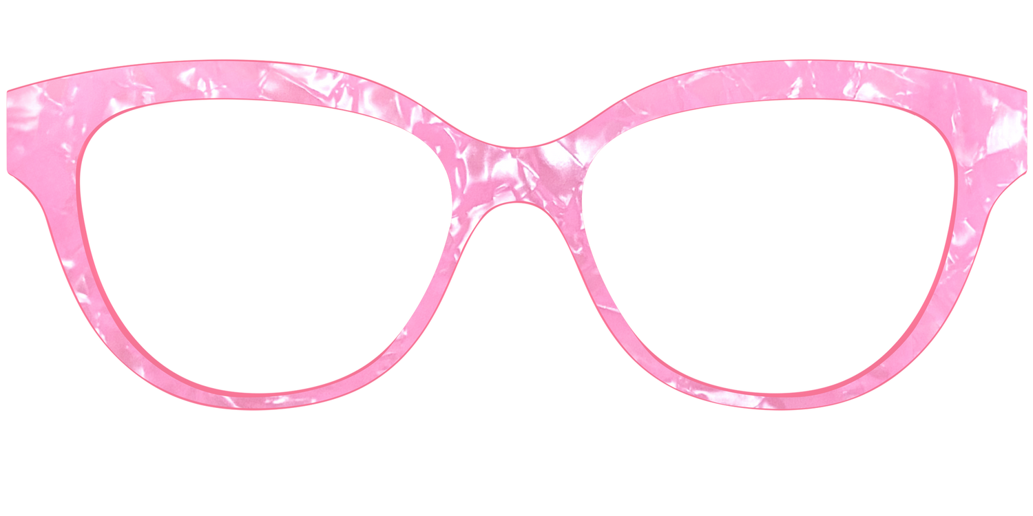 The Pink Tourmaline Pearl Marble - Front Top Image - Pair Eyewear