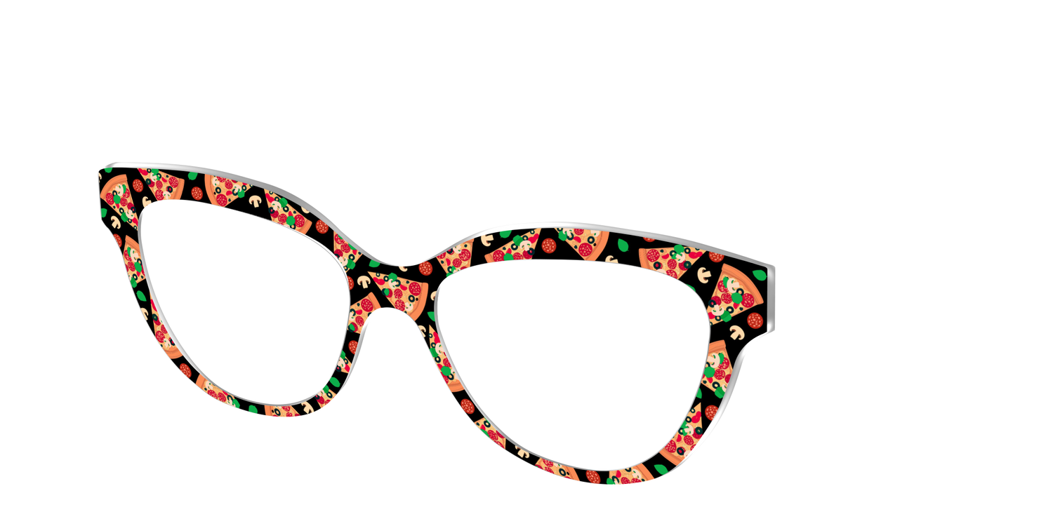 The Pizza Slices - Angle Top Image - Pair Eyewear