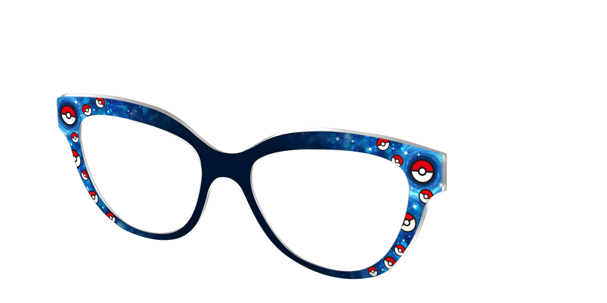 Poké Ball - Angle Top Image - Pair Eyewear