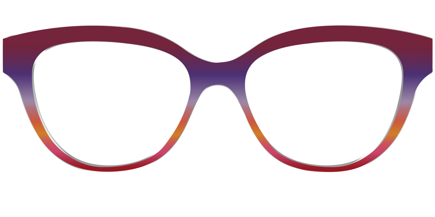 The Primary Gradient - Front Top Image - Pair Eyewear