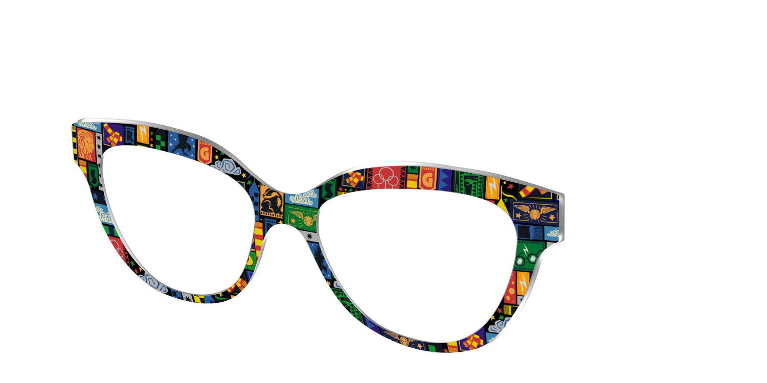 The Quidditch Patchwork - Angle Top Image - Pair Eyewear