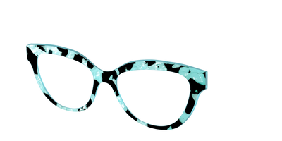 The Robin's Egg Pearl Tortoise - Angle Top Thumbnail - Pair Eyewear