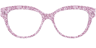The Rose Gold Sparkle - Front Top Thumbnail - Pair Eyewear