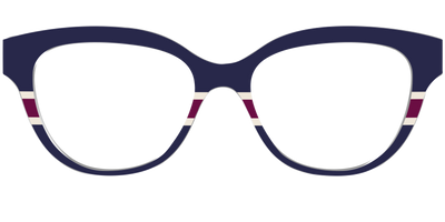 The Rugby Stripes - Front Top Thumbnail - Pair Eyewear