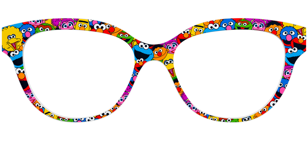 The Sesame Family - Front Top Image - Pair Eyewear