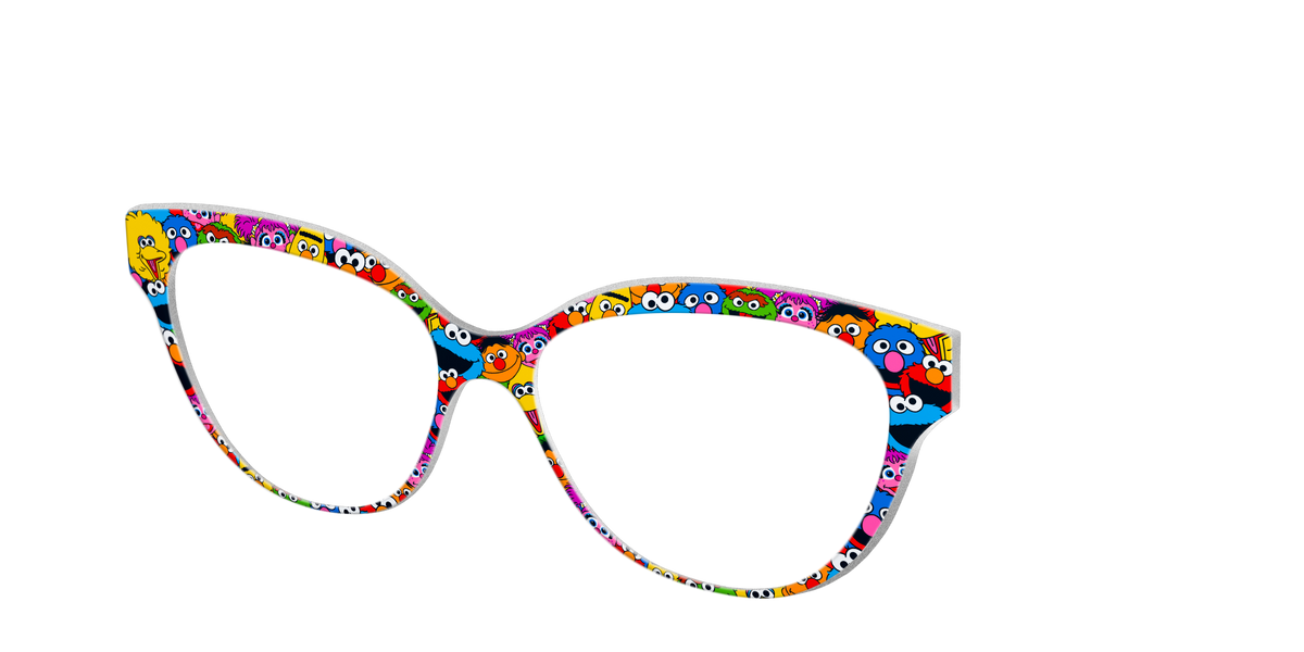 The Sesame Family - Angle Top Image - Pair Eyewear