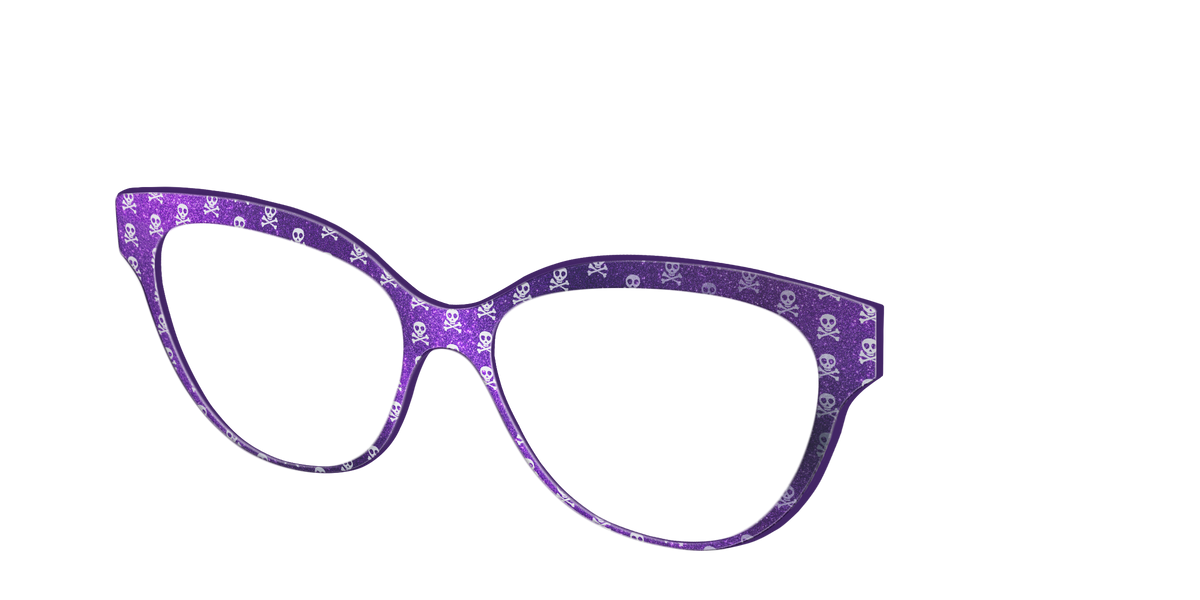 The Shimmering Skulls - Angle Top Image - Pair Eyewear