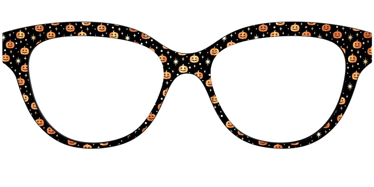 The Shimmer Jack-o'-Lanterns - Front Top Image - Pair Eyewear
