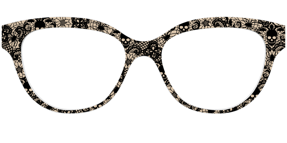 The Skull Lace - Front Top Image - Pair Eyewear