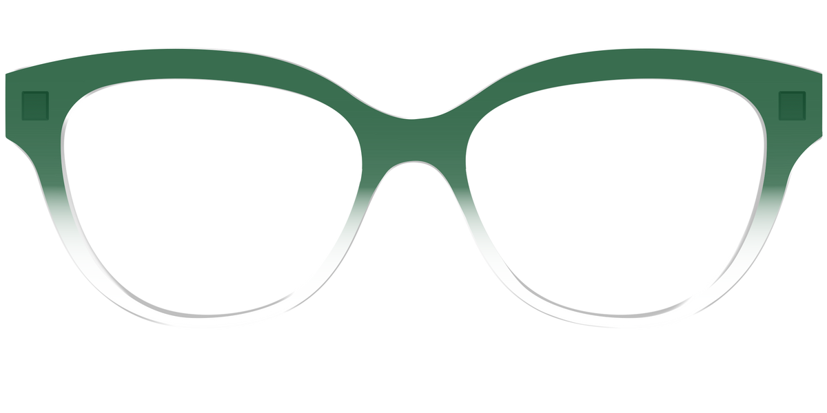 The Spruce Gradient Crystal - Front Top Image - Pair Eyewear