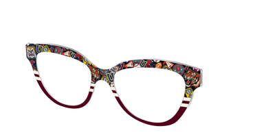 The Varsity Patches Split - Angle Top Thumbnail - Pair Eyewear