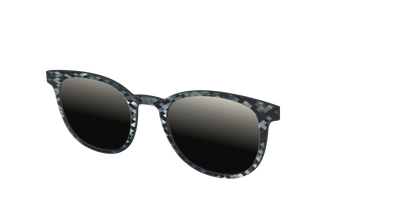 The Polarized Black Prism Sun Top - Angle Top Thumbnail - Pair Eyewear