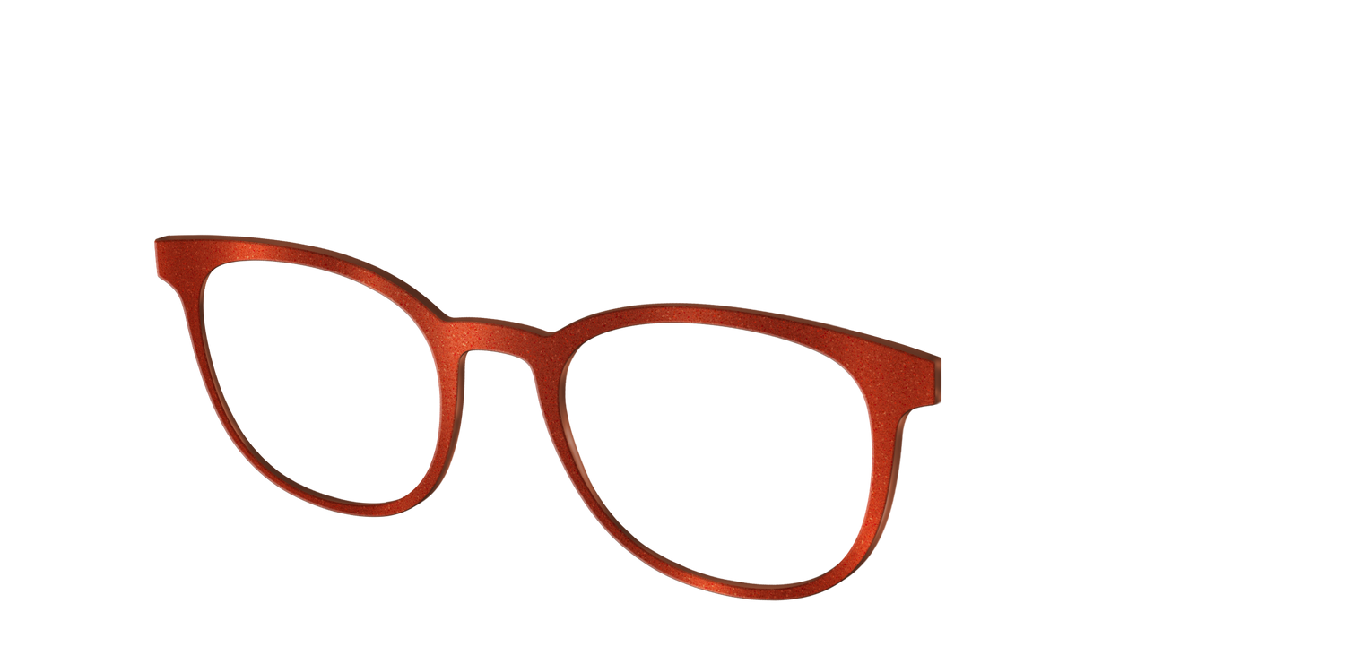 The Burnt Orange Shimmer - Angle Top Image - Pair Eyewear