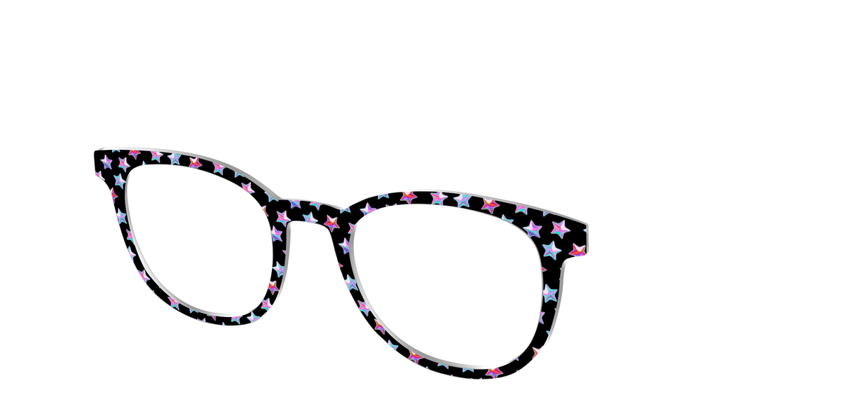 The Chrome Superstars - Angle Top Image - Pair Eyewear