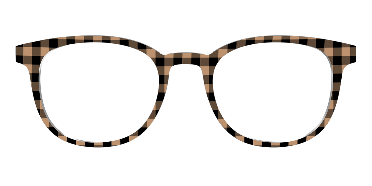 The Cider Buffalo Plaid - Front Top Image - Pair Eyewear