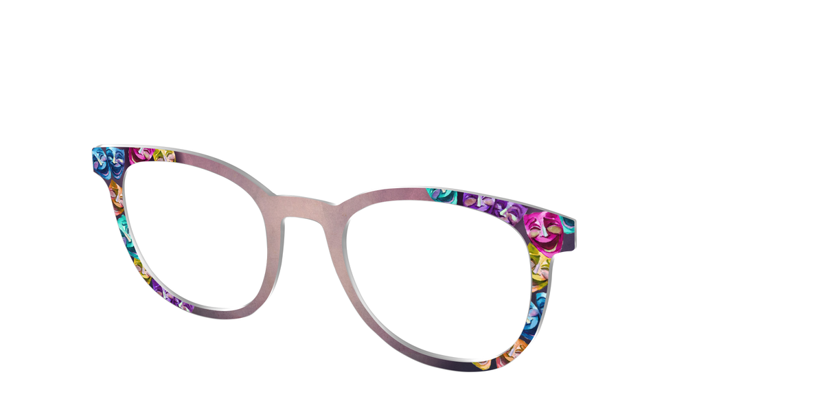 The Comedy Masks - Angle Top Image - Pair Eyewear