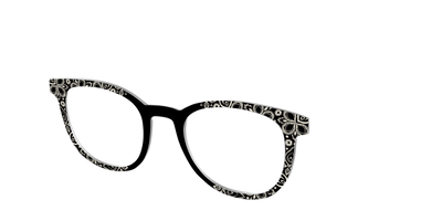 The Ecru Embroidery - Angle Top Thumbnail - Pair Eyewear