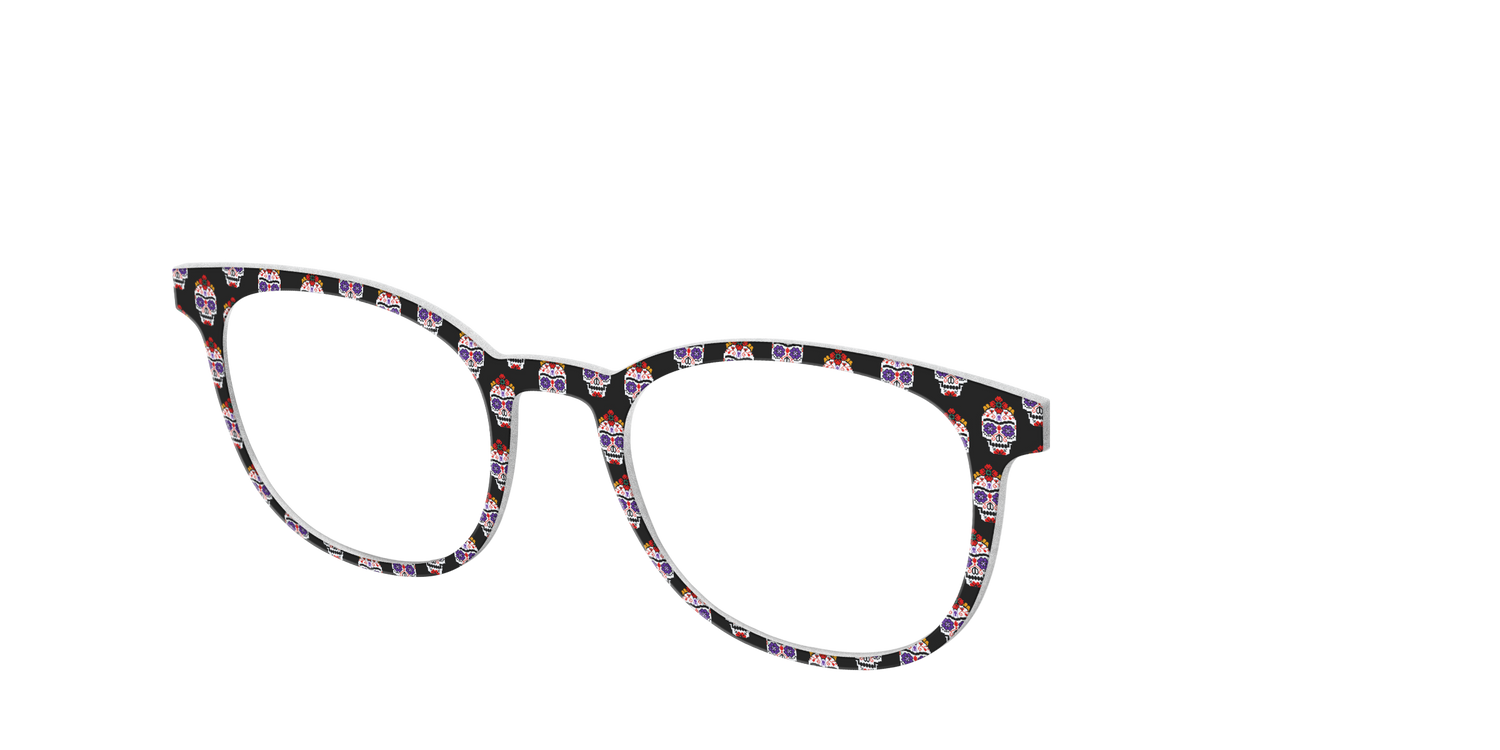 The Frida Sugar Skulls - Angle Top Image - Pair Eyewear