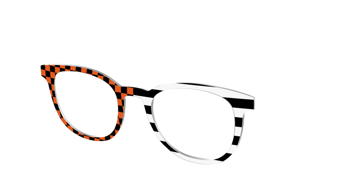 The Halloween Print Mix - Angle Top Image - Pair Eyewear