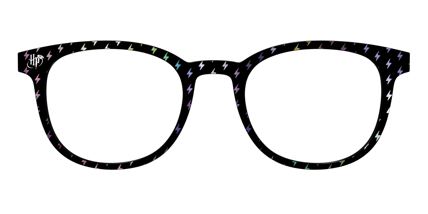 The Holographic Lightning Bolts - Front Top Image - Pair Eyewear