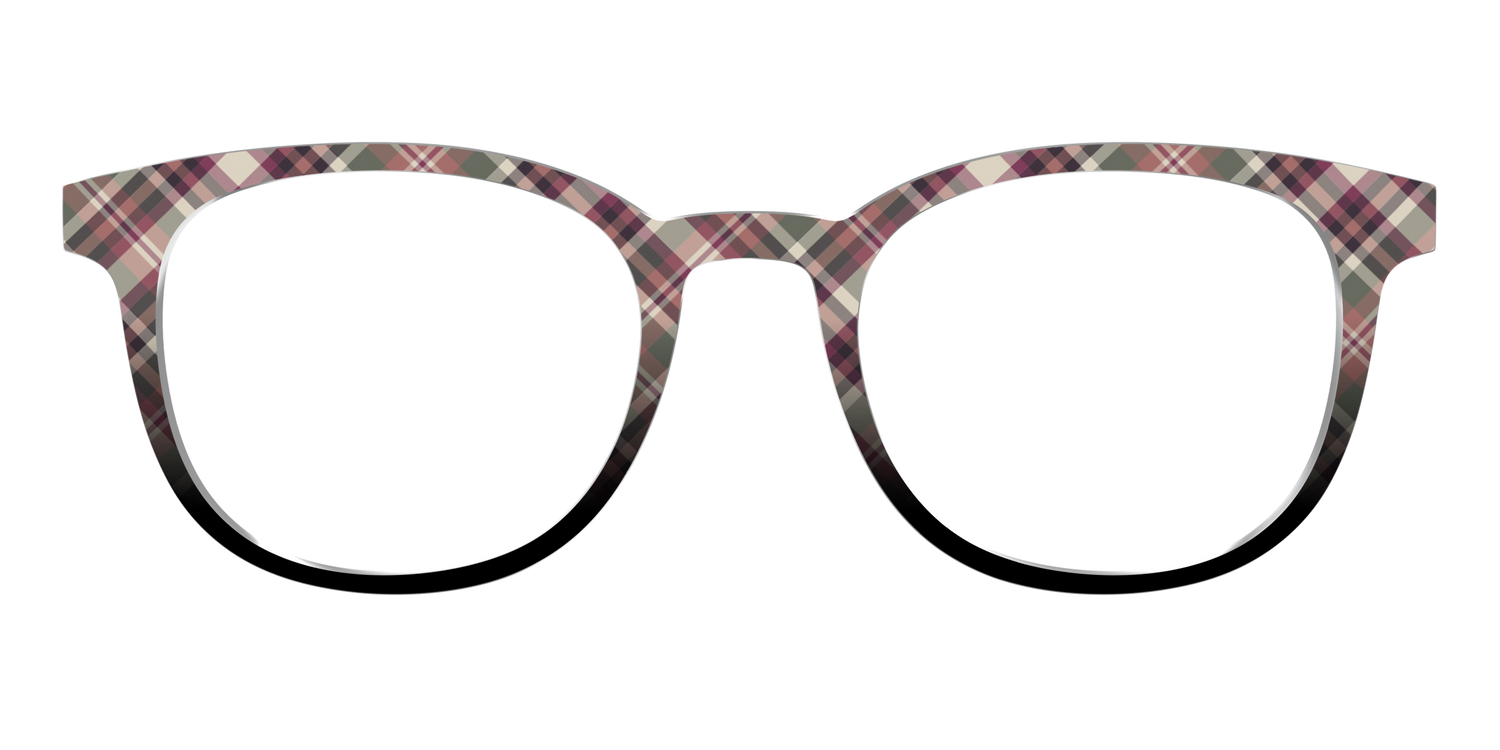 The Homespun Plaid - Front Top Image - Pair Eyewear