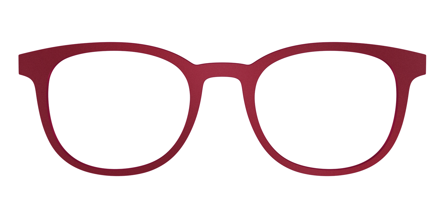 The Matte Burgundy - Front Top Image - Pair Eyewear