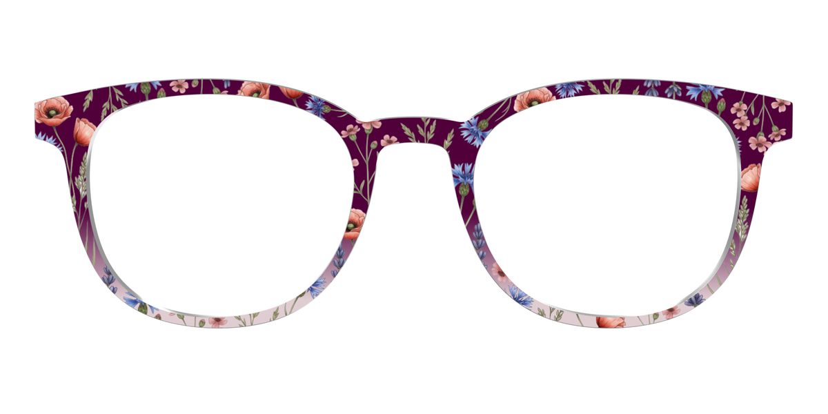 The Mulberry Floral Dip-Dye - Front Top Image - Pair Eyewear