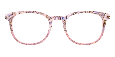 The Pink Conch Shell Pearl Crystal Split - Front Top Thumbnail - Pair Eyewear