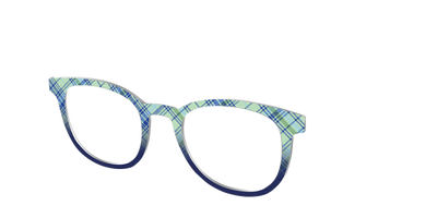 The Poetic Plaid - Angle Top Thumbnail - Pair Eyewear