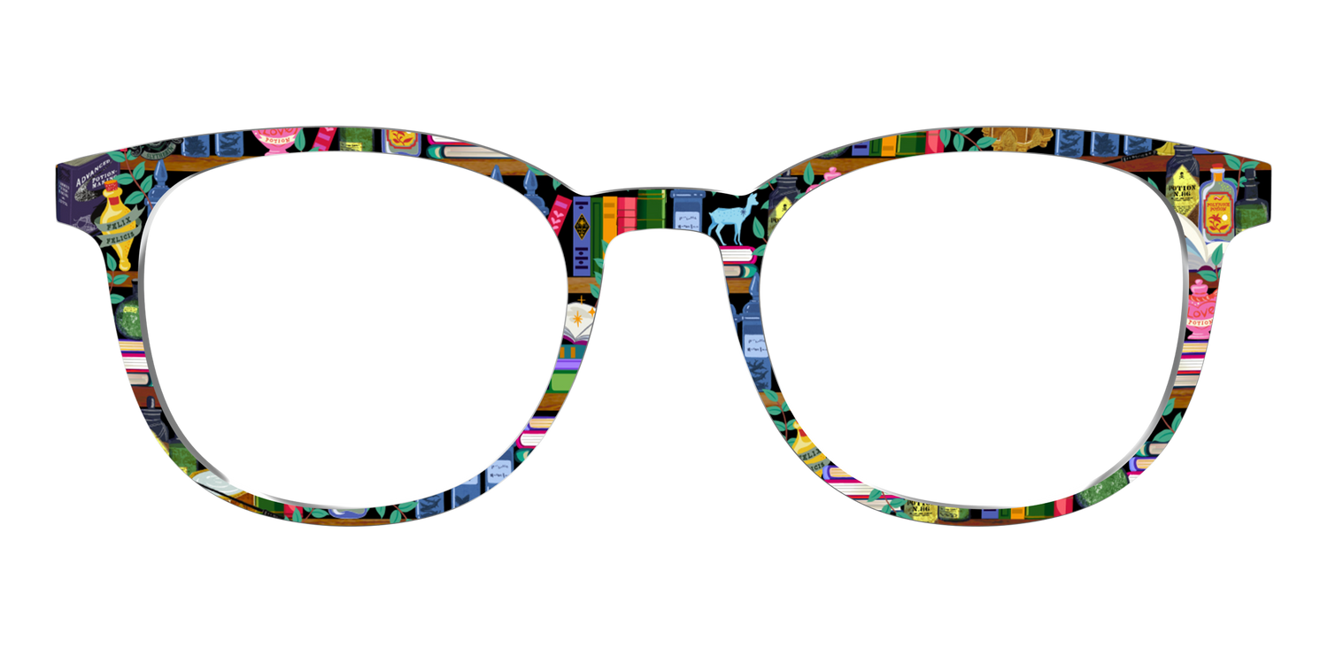 The Potions Bookcase - Front Top Image - Pair Eyewear